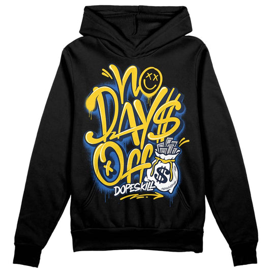 Dunk Low Vintage “Michigan” DopeSkill Hoodie Sweatshirt No Days Off Graphic Streetwear - Black