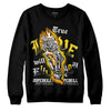 Jordan 6 “Yellow Ochre” DopeSkill Sweatshirt True Love Will Kill You Graphic Streetwear - Black