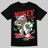 Black and White Sneakers DopeSkill T-Shirt Money Callin' Graphic Streetwear - Black