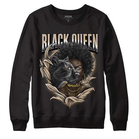 TAN Sneakers DopeSkill Sweatshirt New Black Queen Graphic Streetwear - Black