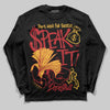 Jordan 14 Golf “Last Shot” DopeSkill Long Sleeve T-Shirt Speak It Graphic Streetwear - Black