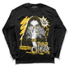 Jordan 4 Retro “Vivid Sulfur” DopeSkill Long Sleeve T-Shirt NPC Graphic Streetwear - Black