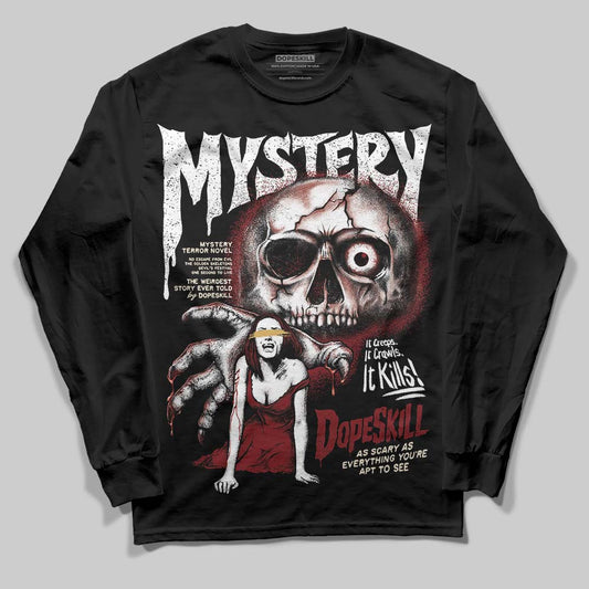 Dunk Low SE Sisterhood Sail Team Red W DopeSkill Long Sleeve T-Shirt Mystery Ghostly Grasp Graphic Streetwear - Black