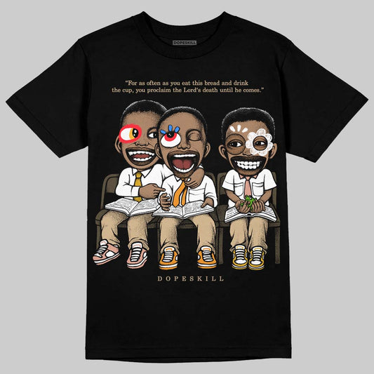 TAN Sneakers DopeSkill T-Shirt First Sunday Graphic Streetwear - Black