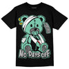 Jordan 3 "Green Glow" DopeSkill T-Shirt Hurt Bear Graphic Streetwear - Black