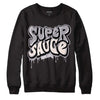 Jordan 2 Cement Grey DopeSkill Sweatshirt Super Sauce Graphic Streetwear - Black