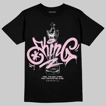 Dunk Low LX Pink Foam DopeSkill T-Shirt King Chess Graphic Streetwear - Black