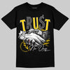 Jordan 6 “Yellow Ochre” DopeSkill T-Shirt Trust No One Graphic Streetwear - Black