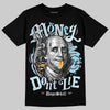 Vans Knu Stack Vintage Satin Dream Blue DopeSkill T-Shirt Money Don't Lie Graphic Streetwear - Black