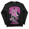 Jordan 4 GS “Hyper Violet” DopeSkill Long Sleeve T-Shirt Stay High Graphic Streetwear - Black