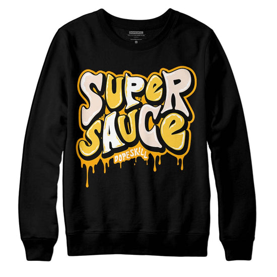 Jordan 4 "Sail" DopeSkill T-Shirt Super Sauce Graphic Streetwear - Black 