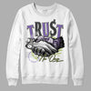 Jordan 4 Canyon Purple DopeSkill Sweatshirt Trust No One Graphic Streetwear - White