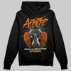 Orange Sneakers DopeSkill Hoodie Nothing Can Hold US Down Graphic Streetwear - Black