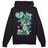 Jordan 3 "Green Glow" DopeSkill Hoodie Sweatshirt Love Sick Graphic Streetwear - Black