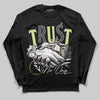 Jordan 5 “Luminous Green” DopeSkill Long Sleeve T-Shirt Trust No One Graphic Streetwear - Black
