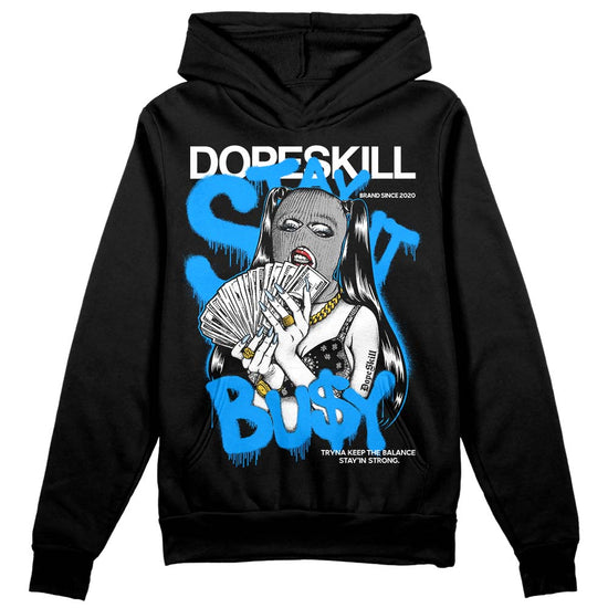 Jordan 6 “Reverse Oreo” DopeSkill Hoodie Sweatshirt Stay It Busy Graphic Streetwear - Black