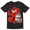 Jordan 6 Retro Toro Bravo DopeSkill T-Shirt Bear Steals Sneaker Graphic Streetwear  - Black 