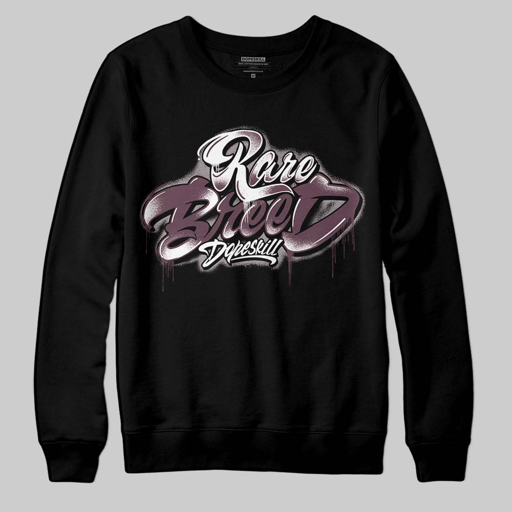 A Ma Maniére x Air Jordan 5 “Violet Ore” DopeSkill Sweatshirt Rare Breed Type Graphic Streetwear - Black