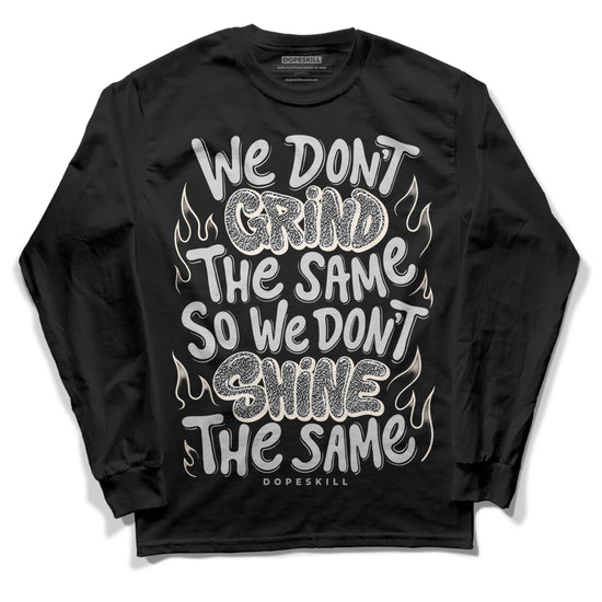 Jordan 3 “Off Noir” DopeSkill Long Sleeve T-Shirt Grind Shine Graphic Streetwear - Black