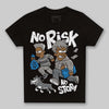 Jordan 9 Cool Grey DopeSkill Toddler Kids T-shirt No Risk No Story Graphic Streetwear - Black