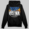 Jordan 3 "True Blue" DopeSkill Hoodie Sweatshirt Desire Graphic Streetwear - Black