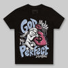 Jordan 3 GS “Cobalt Bliss” DopeSkill Toddler Kids T-shirt God Made Me Perfect Graphic Streetwear - Black