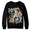 Jordan 3 “Off Noir” DopeSkill Sweatshirt Drip'n Never Tripp'n Graphic Streetwear - Black