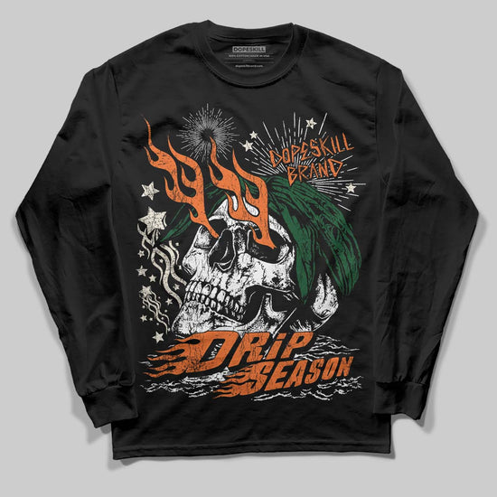 SoleFly x Air Jordan 3 “Fruits Of Our Labor” DopeSkill Long Sleeve T-Shirt Drip Season Graphic Streetwear - black
