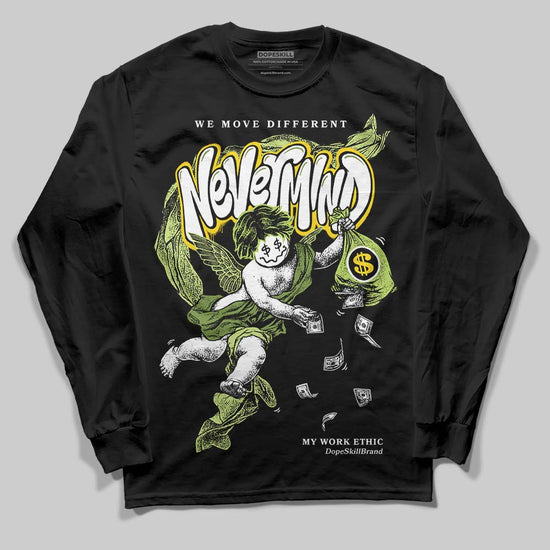 Dunk Low Pro SB 'Fruity Pack - Green Apple' DopeSkill Long Sleeve T-Shirt Nevermind Graphic Streetwear - Black