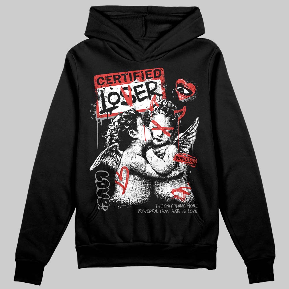 Jordan 4 Toro Bravo DopeSkill Hoodie Sweatshirt Certified Lover Graphic Streetwear - Black