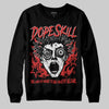 Jordan 6 “Reverse Infrared” DopeSkill Sweatshirt Root of Evil Graphic Streetwear - Black