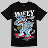 University Blue Sneakers DopeSkill T-Shirt Money Callin' Graphic Streetwear - Black