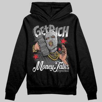 Jordan 10 Retro Shadow (2025) DopeSkill Hoodie Sweatshirt Get Rich Graphic Streetwear - Black