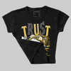 Vivid Sulfur 4s DopeSkill Women's Crop Top Trust No One Graphic