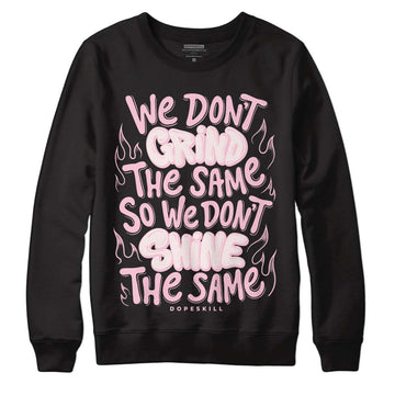 Dunk Low LX Pink Foam DopeSkill Sweatshirt Grind Shine Graphic Streetwear - Black