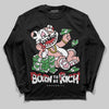 Jordan 1 Low OG “Rust Pink” DopeSkill Long Sleeve T-Shirt Born To Be Rich Graphic Streetwear - Black