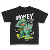 Green Sneakers DopeSkill Toddler Kids T-shirt Money Callin' Graphic Streetwear - Black