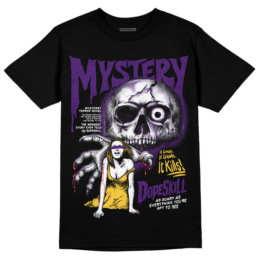 Jordan 12 “Field Purple” DopeSkill T-Shirt Mystery Ghostly Grasp Graphic Streetwear - Black