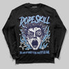 University Blue Sneakers DopeSkill Long Sleeve T-Shirt Root of Evil Graphic Streetwear - Black