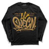 Jordan 13 Wheat 2023 DopeSkill Long Sleeve T-Shirt Queen Graphic Streetwear - Black