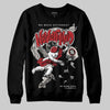 Nigel Sylvester x Jordan 1 Low OG “Nitro” DopeSkill Sweatshirt Nevermind Graphic Streetwear - Black