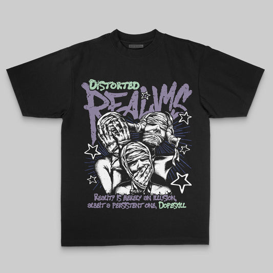 Jordan 1 Retro Low OG Zion Williamson Voodoo Alternate DopeSkill Premium T-Shirt Distorted Realms Graphic Streetwear - Black