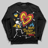 Yellow Sneakers DopeSkill Long Sleeve T-Shirt Make Things Happen Graphic Streetwear - Black