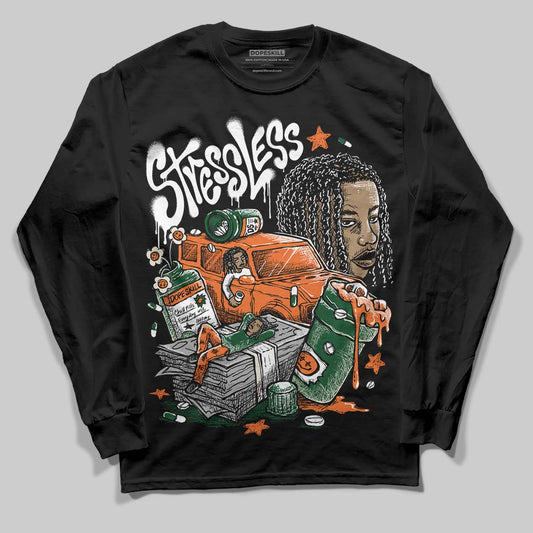 SoleFly x Air Jordan 3 “Fruits Of Our Labor” DopeSkill Long Sleeve T-Shirt Stressless Graphic Streetwear - black