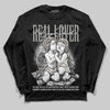 Jordan 3 Retro Pure Money DopeSkill Long Sleeve T-Shirt Real Lover Graphic Streetwear - Black