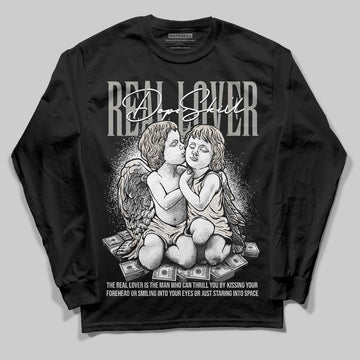 Jordan 3 Retro Pure Money DopeSkill Long Sleeve T-Shirt Real Lover Graphic Streetwear - Black