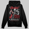 Jordan 1 Low OG "Chicago" DopeSkill Hoodie Sweatshirt Broken Bones Graphic Streetwear - Black