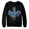 Jordan 5 Retro University Blue DopeSkill Sweatshirt Queen Chess Graphic Streetwear - Black