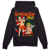 Dunk Low Team Dark Green Orange DopeSkill Hoodie Sweatshirt Looking For Love Graphic Streetwear - Black