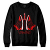 Jordan 1 Retro High OG "Satin Bred" DopeSkill Sweatshirt Breathe Graphic Streetwear - Black